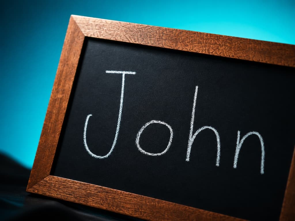 Chalkboard reveal