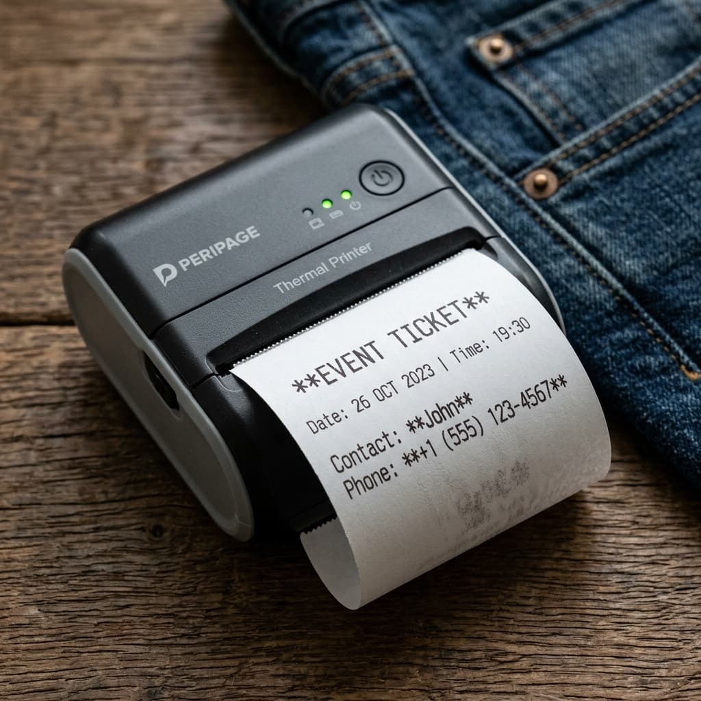 Printed ticket